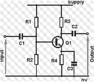 if the speaker is capacitively coupled to