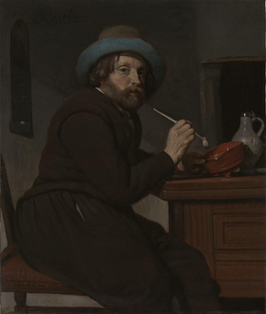 Gabriel Metsu (Leiden 1629 1667 Amsterdam) ca. 1654 57 oil on copper 22.4 x 18.