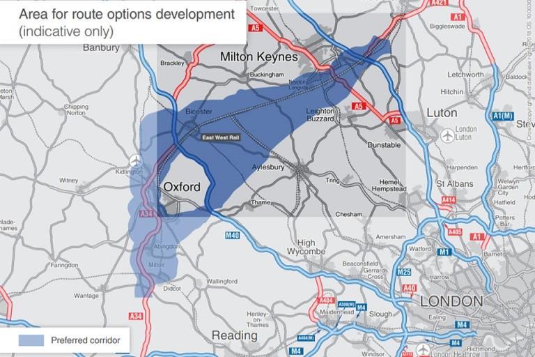 taking forward the connectivity study 1. Strategic Context 1.1. The announcement on the preferred corridor for the section of the expressway corridor between Oxford and Milton Keynes was made on Wednesday 12 th September.