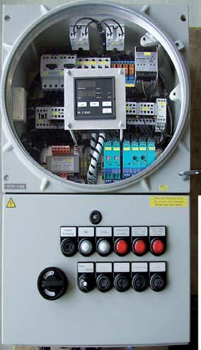 Flameproof control panels Ex de IIC Control and switchgear units with metal flameproof enclosures Description These BARTEC enclosures offer a variety of options for control equipment in Ex areas.