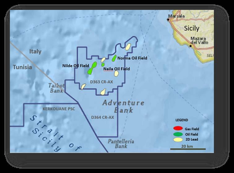 Location map of Nilde Field as well as Norma and Naila Discoveries SDP is a privately owned specialised Oil and Gas services company providing drilling, seismic, testing, hydraulic fracturing and