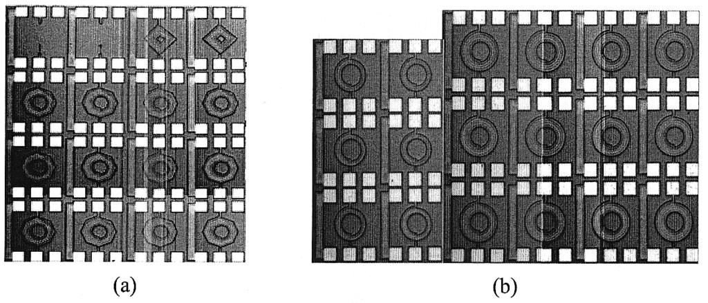1042 IEEE JOURNAL OF SOLID-STATE CIRCUITS, VOL. 38, NO. 6, JUNE 2003 (a) (b) Fig. 3. Simulation results. (a) C =C. (b) C =C. Fig. 4. Die photos of the inductors in: (a) 0.35-m and (b) 0.