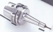 Form A DIN 9893 ISO R Clamping Range : ø0.5 ø.05 Type T Taperoff design minimizes interference and maximizes rigidity. MAX.