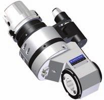 Form A DIN 9893 ISO ANE EAD Spindle head is equipped with a short taper for quick changing of various adapters.