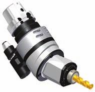 DIN 9893 ISO Form A Spindle angle is adjustable from 0 to. arge swivel flange assures high rigidity.