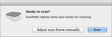 Please take note that if you select "Automatic Crop" in the Scan Frame option and click the Scan button to execute the final scan job directly without performing a preliminary preview job, the system