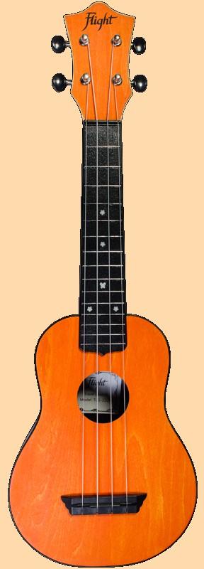 Charles Byrne Musik Ins. Page 9 FLIGHT travel Ukes! FLIGHT TRAVEL UKES For the discerning player who wants that unmistakable wooden tone but the safety of a durable plastic body.