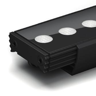 XOOLUX NANO IQ White IP65 24 V, constant-voltage-operated, linear surface-mounted LED luminaire with nano lenses optics in miniaturized dimension (38.5 mm x 12.5 mm / 1.52" x 0.49").
