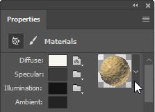 Go to the Properties Panel. Click the Materials dropdown list and select a material of your taste.