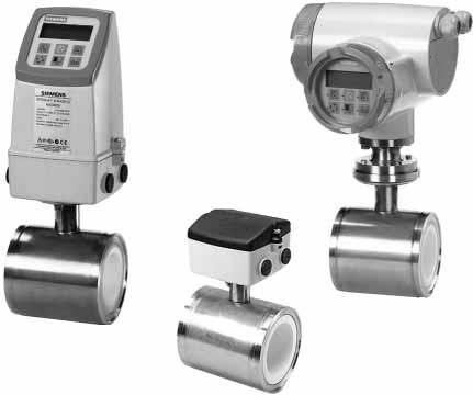 Siemens AG 2009 Overview Integration The complete flowmeter consists of a flow sensor and an associated transmitter MAG 5000, 6000 or 6000 I.