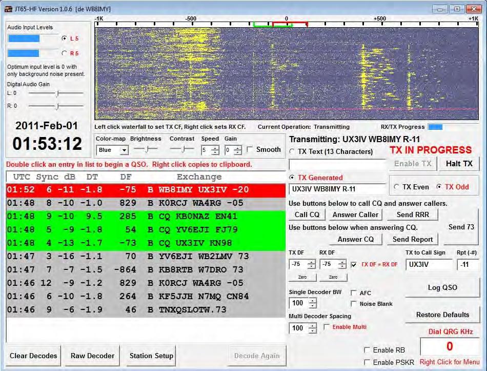 This is an earlier version of JT65-HF It will still