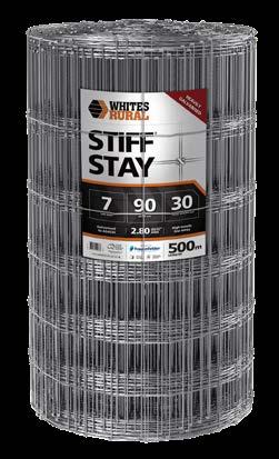 Stiff Stay features a clean smooth knot with no sharp protruding wire ends that is easier to