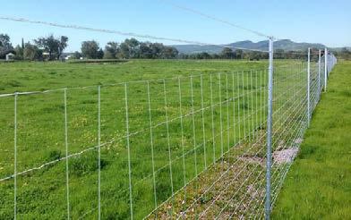 FENCING STIFF STAY Fabricated Farm Fencing Stiff Stay highly engineered, tight cross-over knot