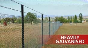 4mm wire diameter (often referred to as rabbit netting) & is available in varying heights.