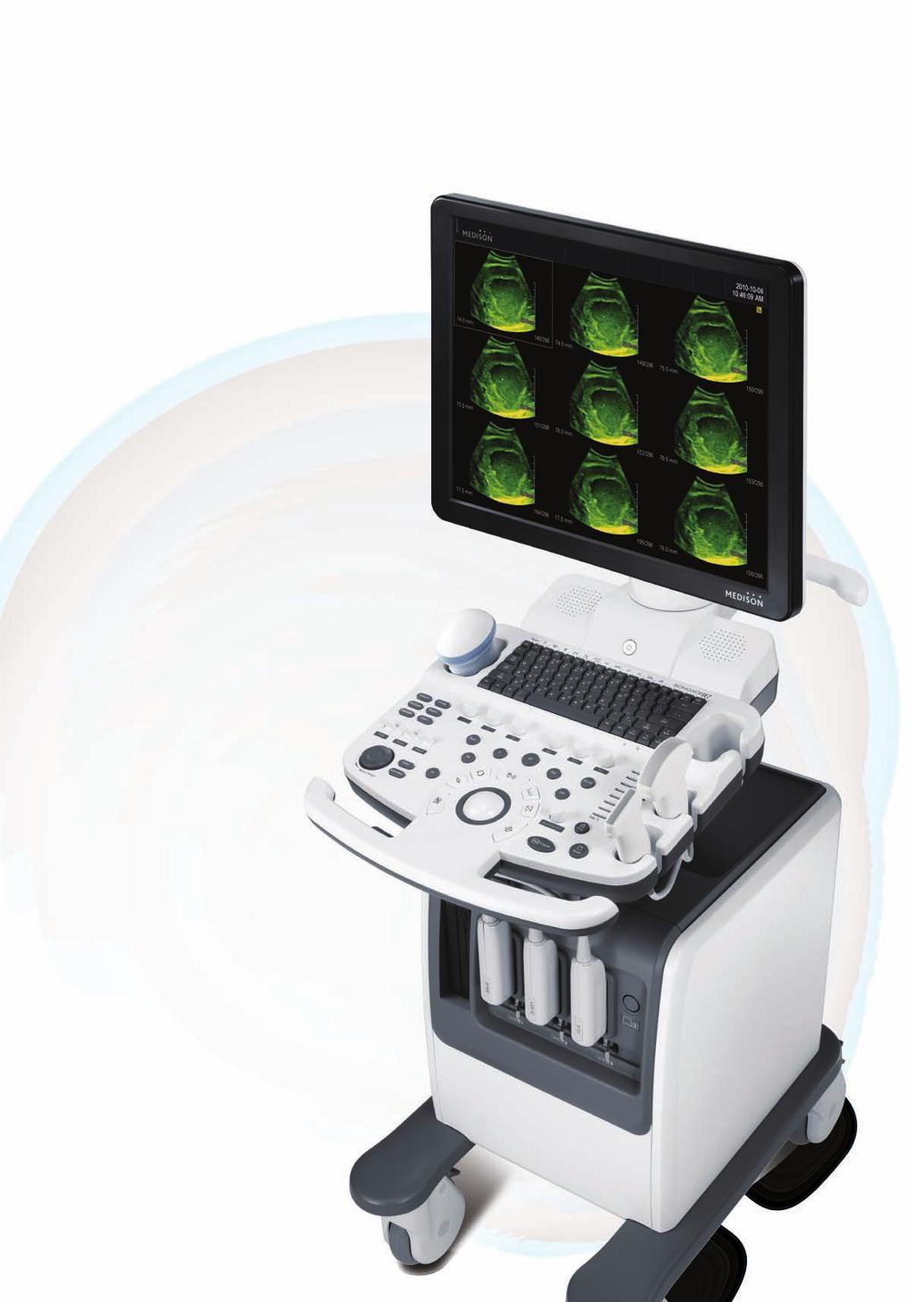 ACCURATE AND EASY DIAGNOSIS RE-DEFINED The SonoAce R7, with Samsung