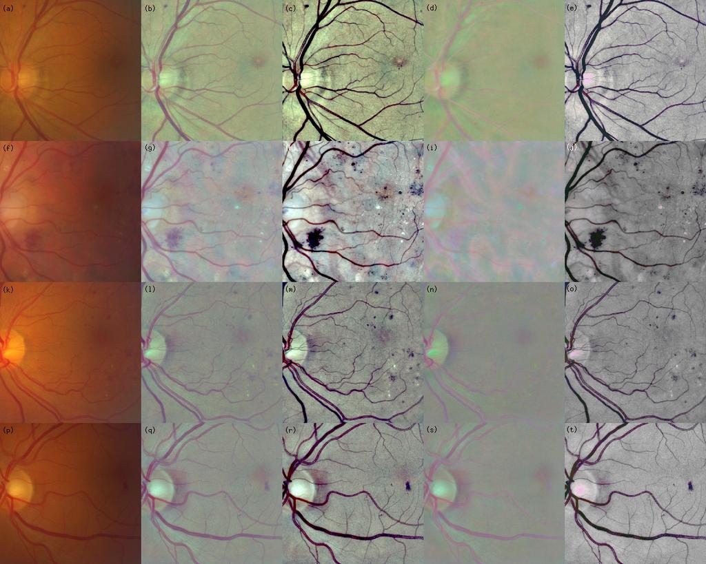 Multichannel Spectral Image Enhancement 57 Fig. 2. Results for Method 1.