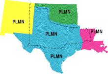 PLMN Network Areas The PLMN (public land mobile network)