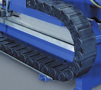 Support trays PLUS A flat surface is required for the safe operation of the cable carrier.