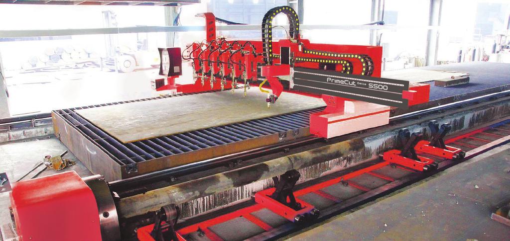 Multifunctional & Efficient The PrimeCut Delta equipped with the 3D-Bevel Cutting Unit can be combined with a Pipe Cutting device which turns it into a efficient multifunctional cutting machine.