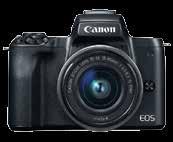 5 IS MACRO CANON EOS M100 Includes EF-M 15-45mm lens Full HD 60p 3-inch tilt LCD Dual pixel CMOS AF