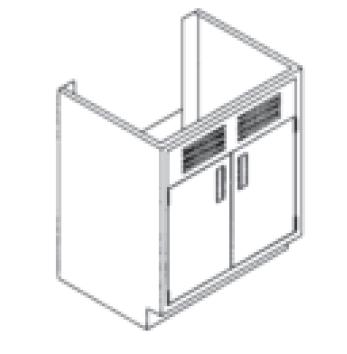 ACCESSORIES - SPECIALTY CABINETS & FUME HOODS FLAMMABLE CAB 1 - Note: All Flammable Cabinets are 18 deep.