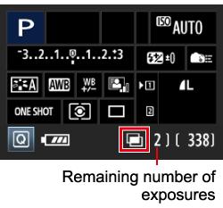 is set to 9(Max), then 10 Images will be saved Use Live View to a) check Image, b) position Next