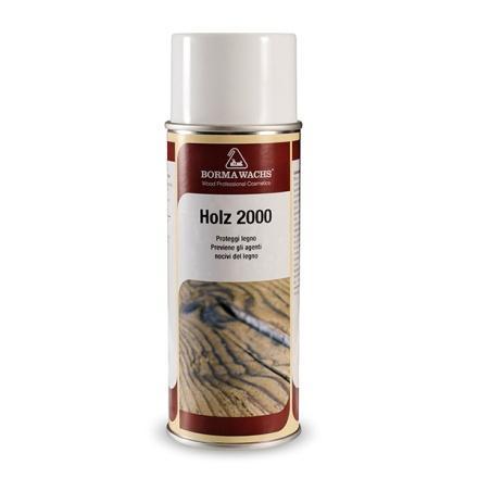 Holz 2000 Woodworm death This is a special solvent's mixture suitable for preventive treatment and for the care of wooden surfaces subject to the deterioration caused by the aggression of many of the