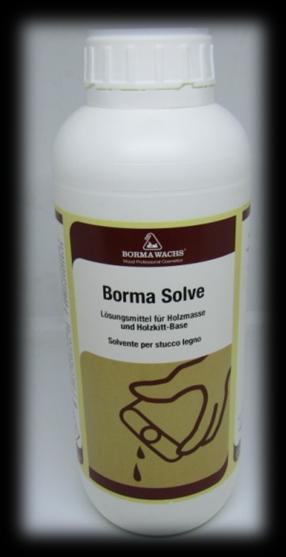 Borma Solve thinner The Borma Solve is a very versatile thinner that can be used with various product