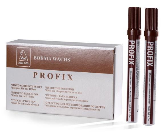 Profix Touch-Up Dye Pen Retouching pen for colouring any wooden surface. With its special nib is perfect for profile and corner applications. For indoor use.