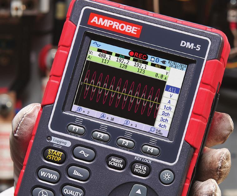 amprobe.com Key Features Real-Time Checks with Large, Full-Color Screen. During and after measurements, the on-board screen displays data graphs and values in full color for easy comparison.