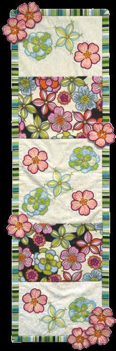 By Bunny Gates Looking for a pretty table runner but can t find one that matches your room? In that case, create your own!