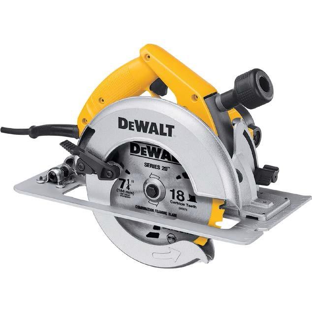 Circular Saw (Portable) Guarding Guideline Saw must have a constant pressure trigger to operate saw.