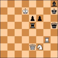 ..fxe5 9.Rf8+-; 8...Bxa7 9.Rxf6+-] 9.g8Q wins.