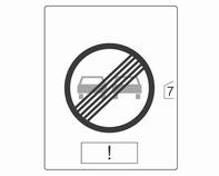 Conducerea şi utilizarea autovehiculului 157 Sistemul de detectare a semnelor de circulaţie Funcţionare Sistemul de detectare a semnelor de circulaţie descoperă cu o cameră frontală semnele de