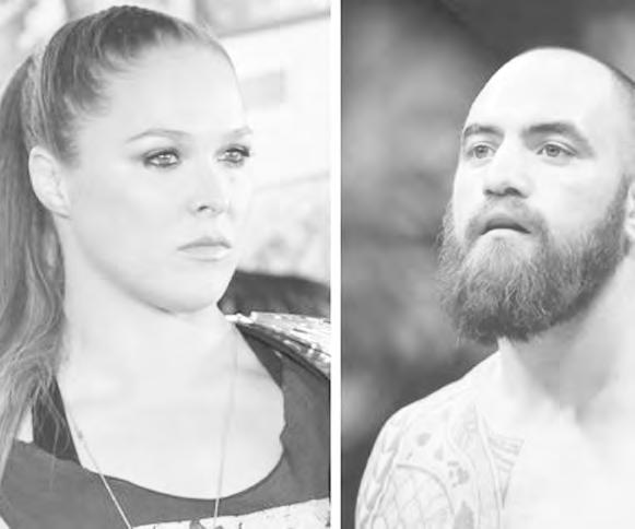 Travis Browne s relationship with Ronda Rousey blossomed while his mixed martial arts career fell apart with three straight losses.