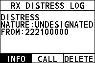 To use this feature, the radio that you send the test call to must have the DSC Test feature. Note To make a DSC test call, this vessel s MMSI number must be entered into the radio.