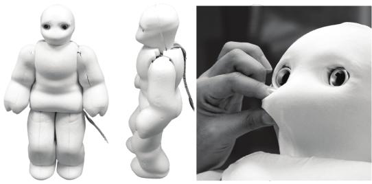 17 Development of a Humanoid with Distributed Multi-axis Deformation Sense with Full-Body Soft Plastic Foam Cover as Flesh of a Robot Marika Hayashi, Tomoaki Yoshikai and Masayuki Inaba The