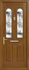 range with subtle The Surrey Door Colour Options: arched tops to the