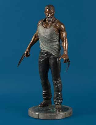WINNERS Fan Art takes Fine Art Award This piece is a unique fan-sculpt of Logan and has been done digitally the same way that many digital models from video games or movies are made.