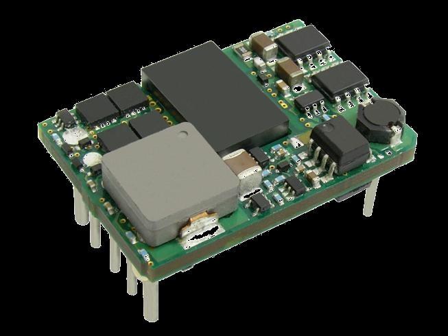 3 VDC @ 25 A Industry-standard DOSA pinout On-board input differential LC-filter Start-up into pre-biased