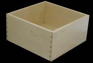 CUSTOM DRAWER BOXES STANDARD DOVETAIL STYLE DRAWER BOXES QUOTED PER YOUR SIZES.