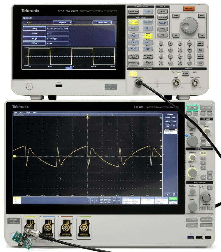 AFG31000 Series With InstaView turned off, the AFG31000 works like a traditional function generator.
