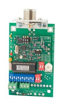 12VAC or DC Supply and with 8-Relay Outputs FMR1510824R 8-Channel Receiver with 24VAC