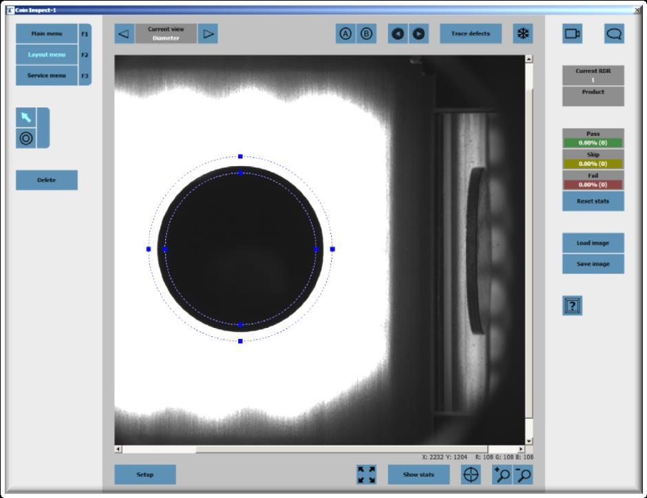 6 Determination of dimensions Diameter: Thickness: s = 4 µm s = 14 µm precision @ 3000 / min Special