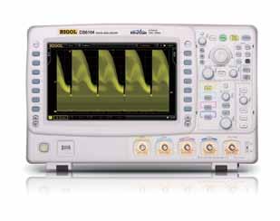DS6000 Series Digital Oscilloscope Features and Benefits Bandwidth 1GHz, 600 MHz Sample Rate Up to 5 GSa/s