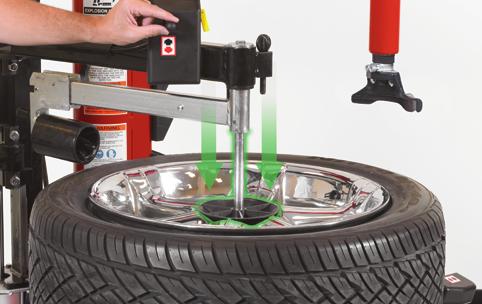 Add "W" to include wheel lift Demounting: Integrated Tools Ease Labor TCX53E / TCX53A al