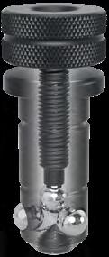 SYSTEM 28 CLAMPING BOLTS Lightning-fast and optimized DUE TO ITS WELL-ENGINEERED MECHANISM IT CAN BE CLAMPED AND RELEASED BY HAND WITHIN SECONDS.