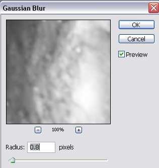 Select Gaussian Blur tool 2.