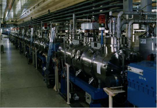 TRISTAN at KEK 32 superconducting 5-cell cavities (509 MHz) 16 cavities installed in 1988, 16 cavities