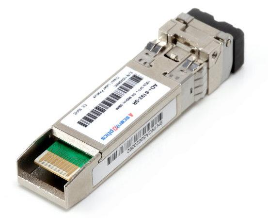 10Gb/s SFP+ Optical Transceiver Module AO+-CXXXX-R80 10GBASE-ZR/ZW, up to 80km SM Fiber Link Features 10Gb/s serial optical interface compliant to 802.